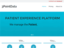 Tablet Screenshot of 3pointdata.com